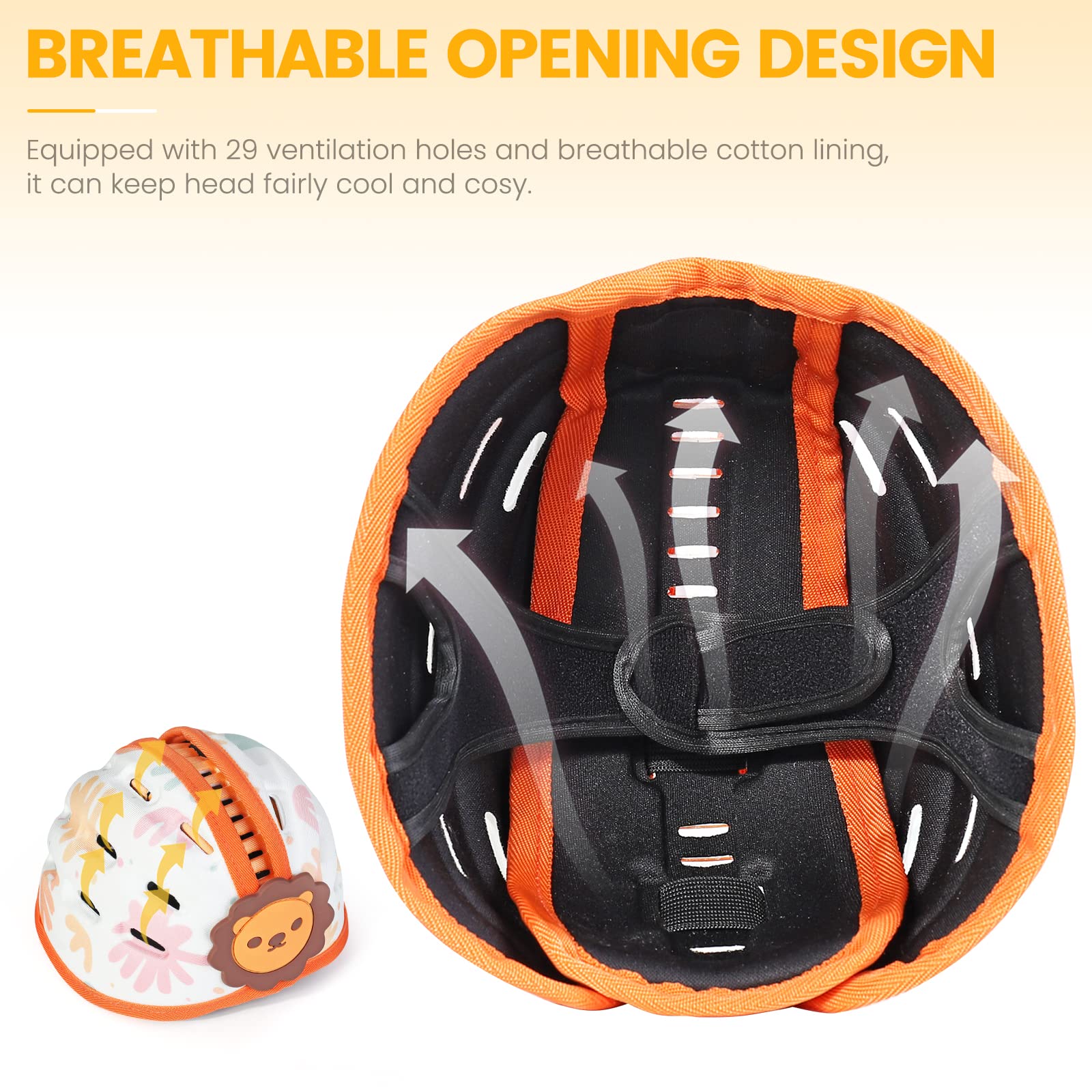IvyWind breathable ventilation helmet highlighting air flow