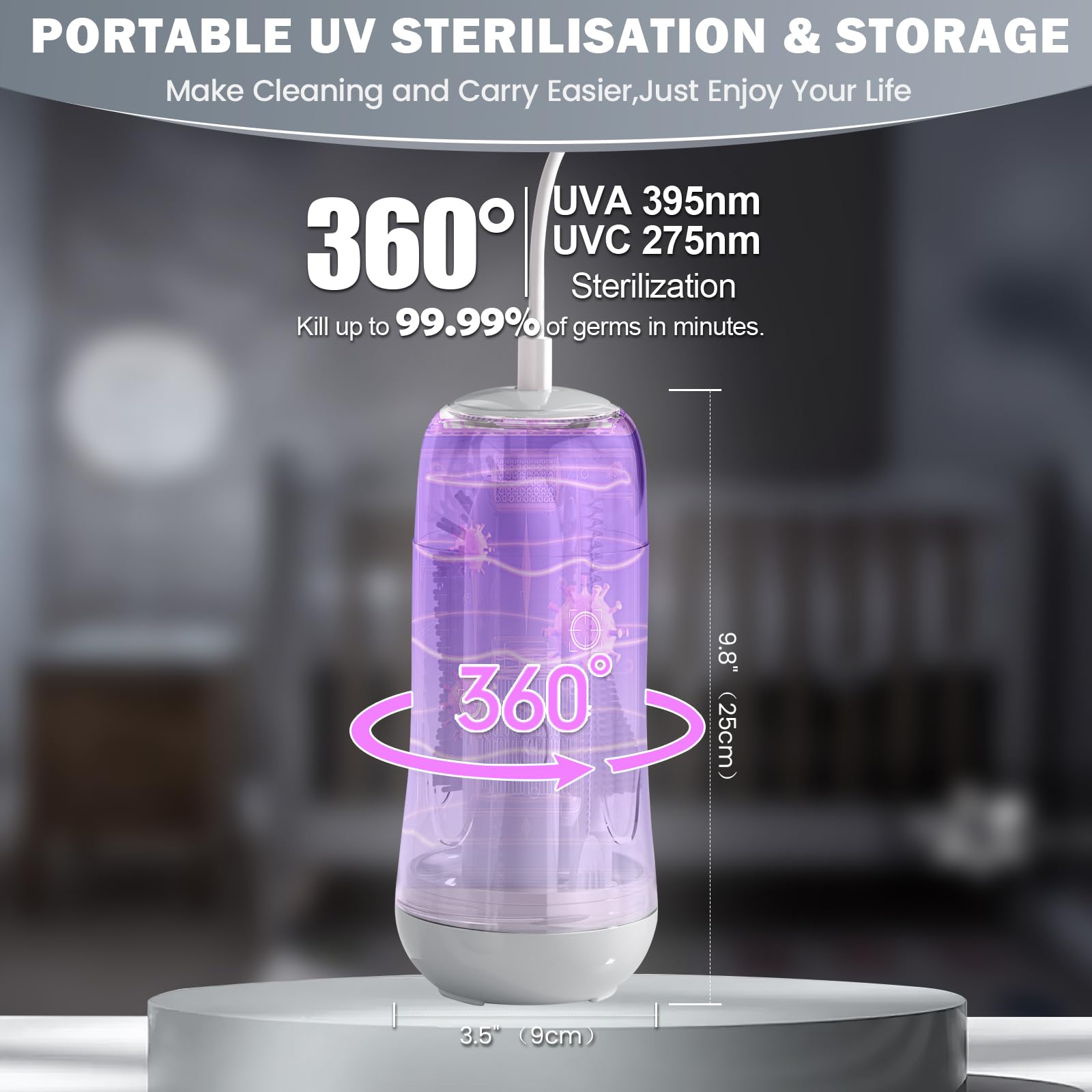IvyWind bottle brush heads and nipple brush for thorough bottle cleaning anytime.