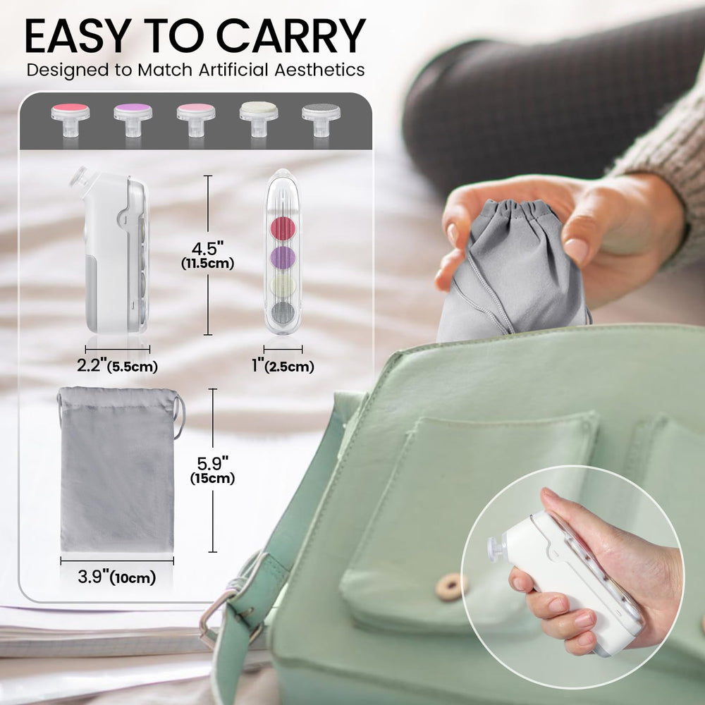 IvyWind storage compartment image shows organized accessories on the device.