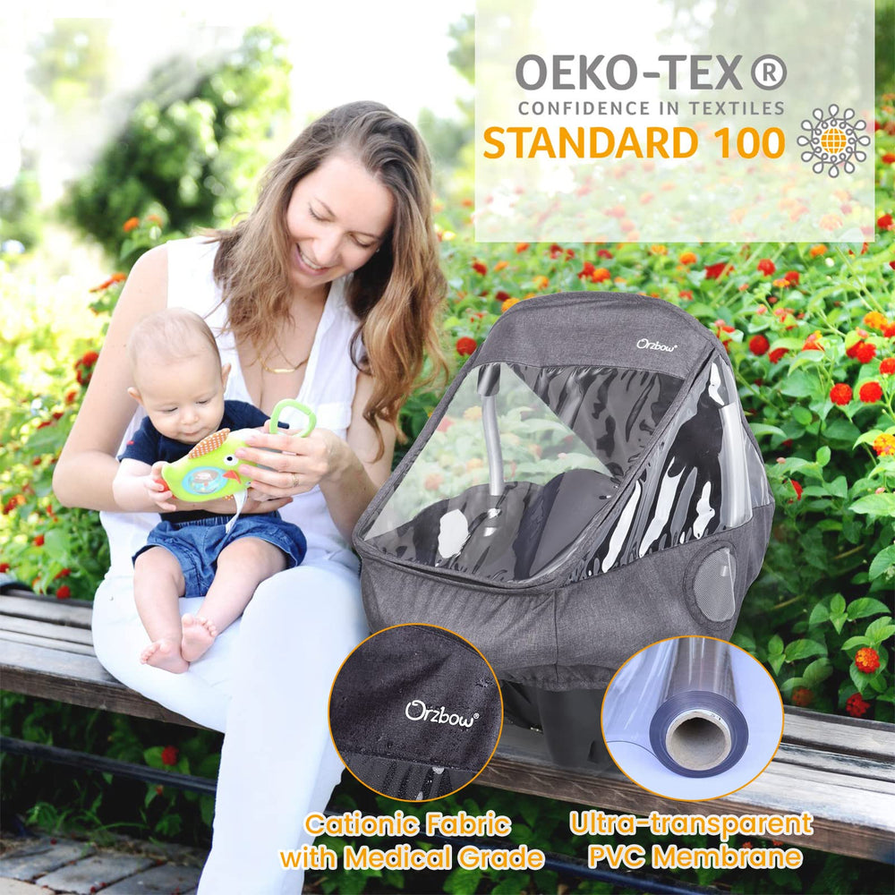 IvyWind universal-fit cover stretches to fit most car seats