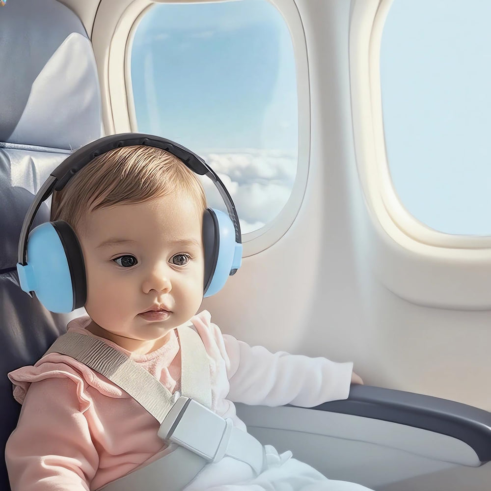 Iwinna travel-ready ear protection for car and plane trips