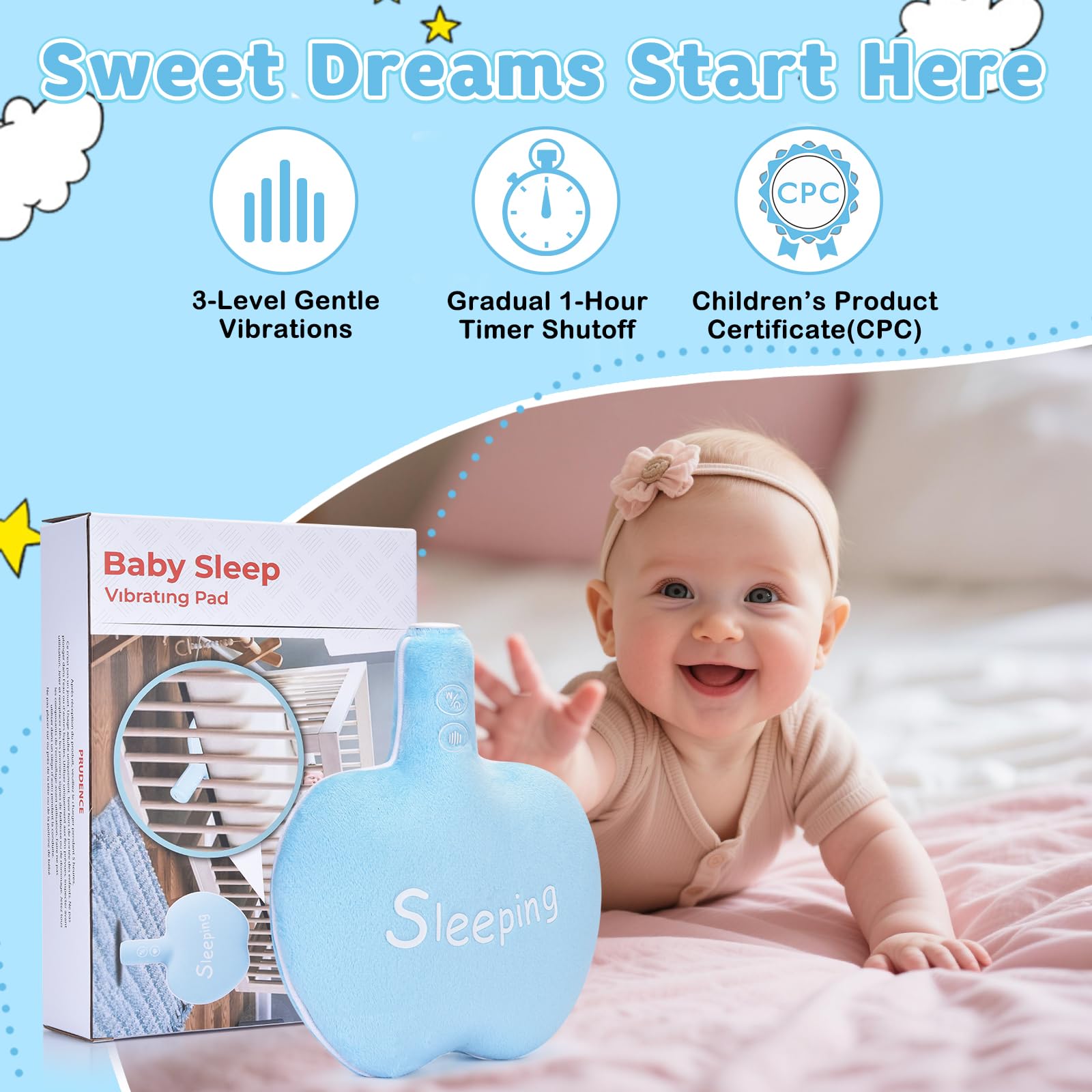 iYeHo Sleep Soother 60 minute timer for calm nap routines