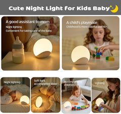IYT BPA-free silicone night light safe for babies and kids