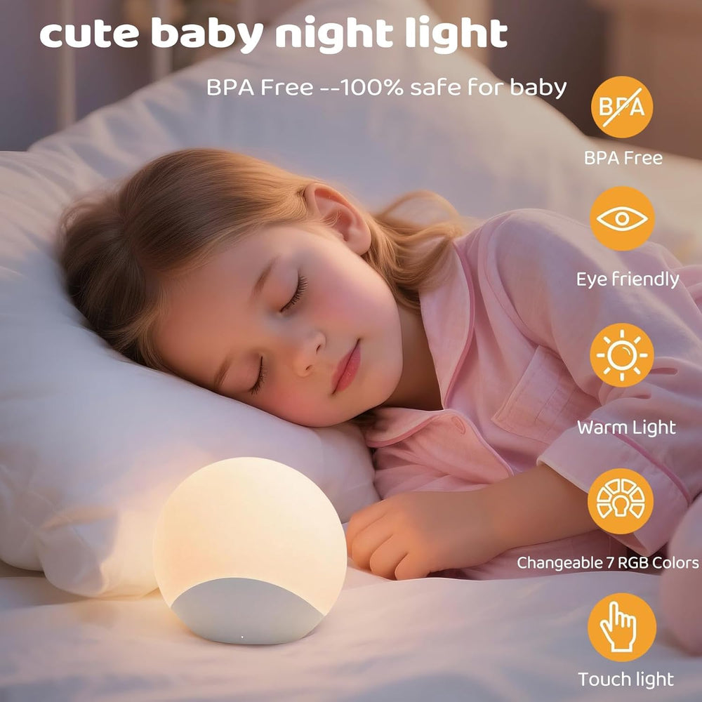 IYT night light featuring a 30-minute timer for nursery routines