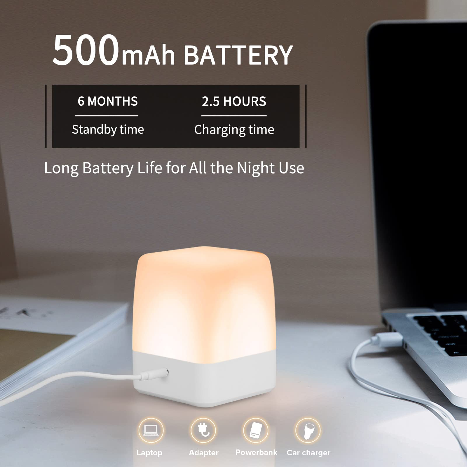 IZETIANZHE Multi-function night light covers daily nursery needs.
