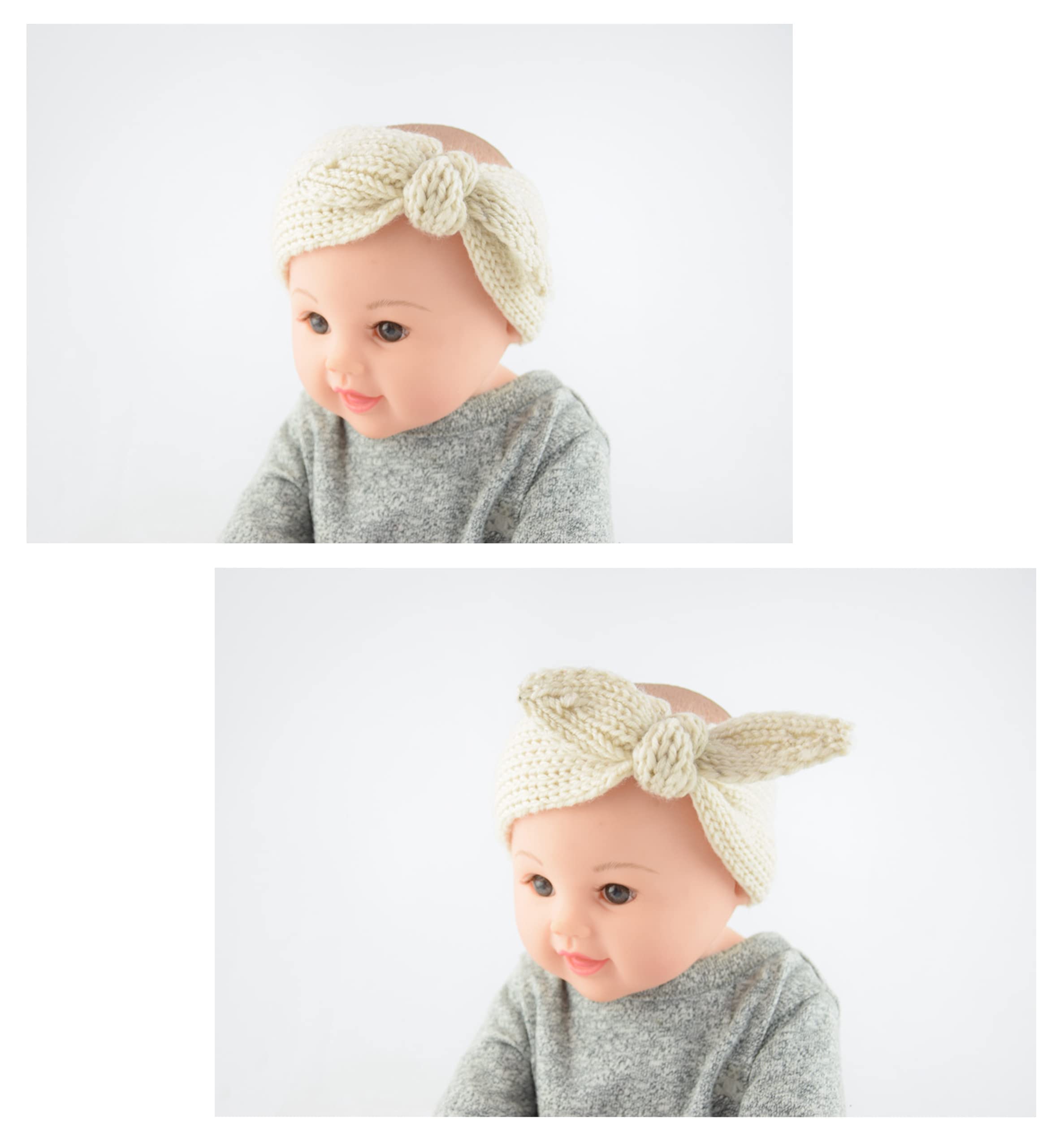 IZUS stretchy headband adjustable for newborns to 7-year-olds.