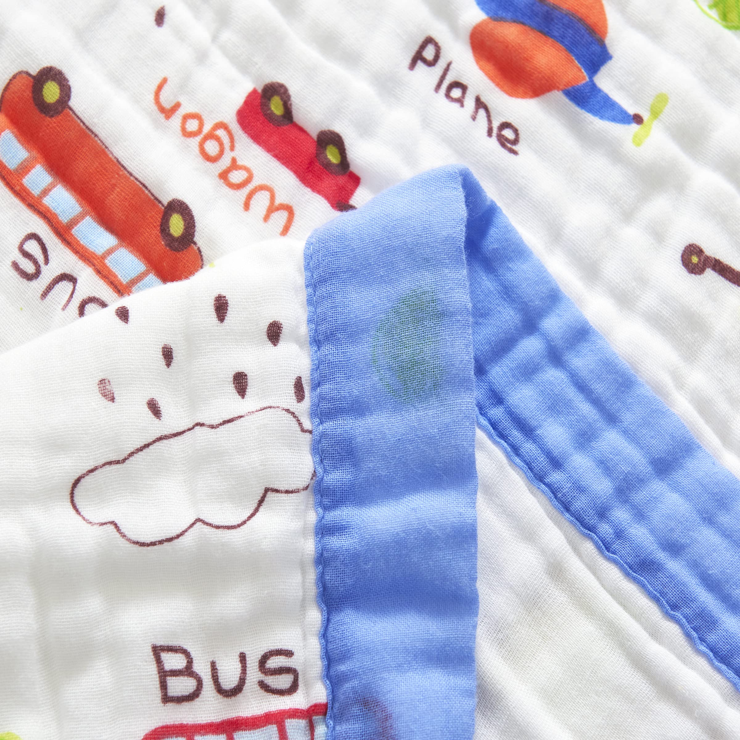 J-pinno Cars crib blanket 45x60 ready for crib or toddler bed.