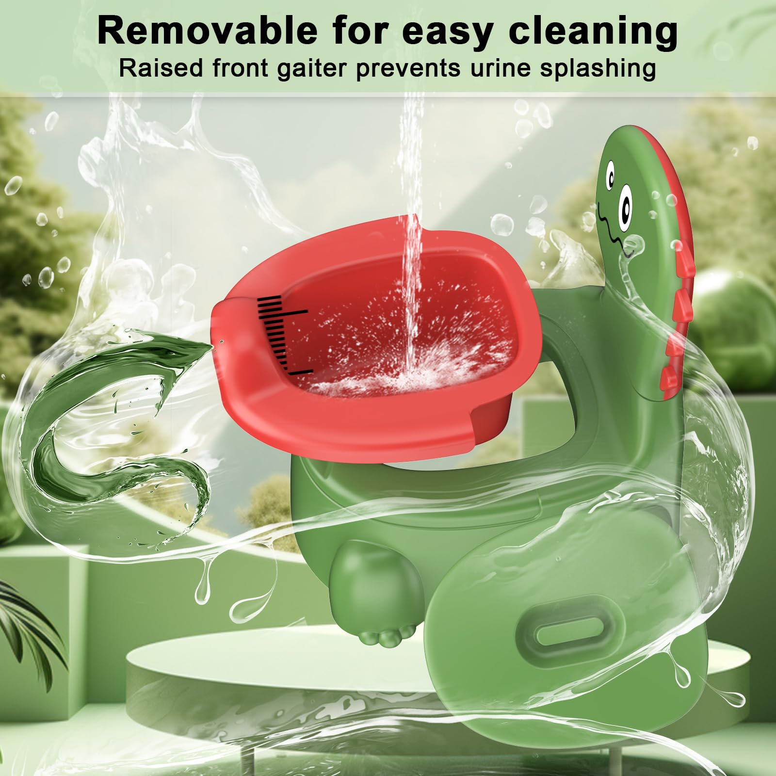 Jabaka Circle travel potty green compact and portable for on-the-go use