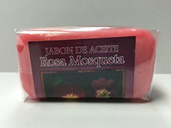 Jabon De Acetite Rosehip Soap bar for gentle cleansing and hydration.