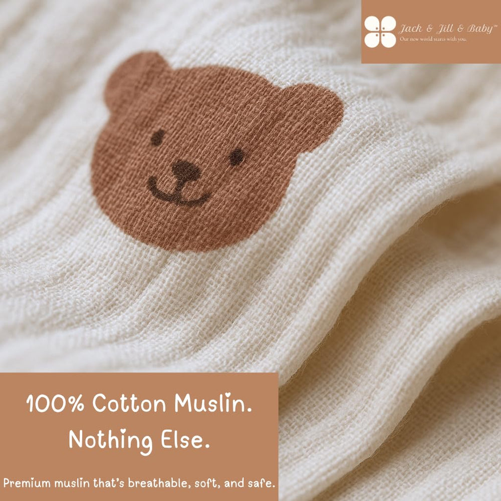 Jack & Jill & Baby washcloths drying quickly after use for comfort.