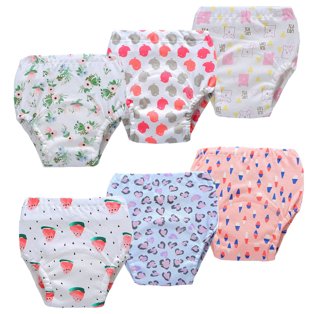 JackLoveBriefs potty training pants 6-pack front view with soft cotton comfort