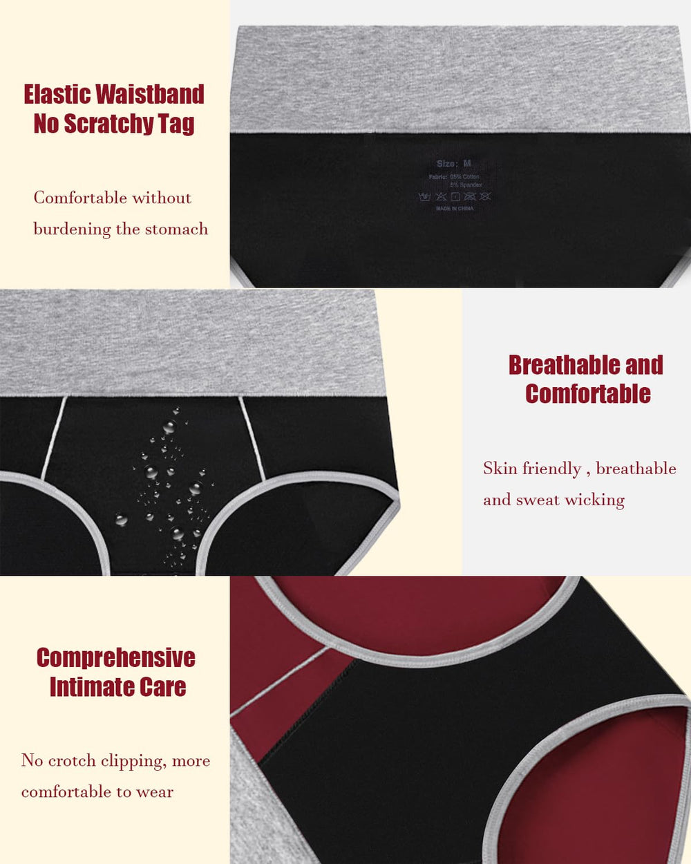 Jade Butterfly absorbent core closeup highlights 50–200ml capacity.