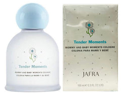JAFRA Tender Moments bottle showing the gentle mom and baby fragrance for daily bonding
