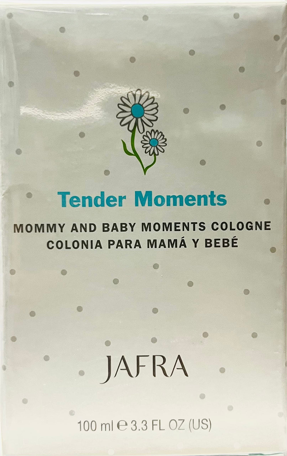 JAFRA Tender Moments cap close-up with precise spray design for subtle use