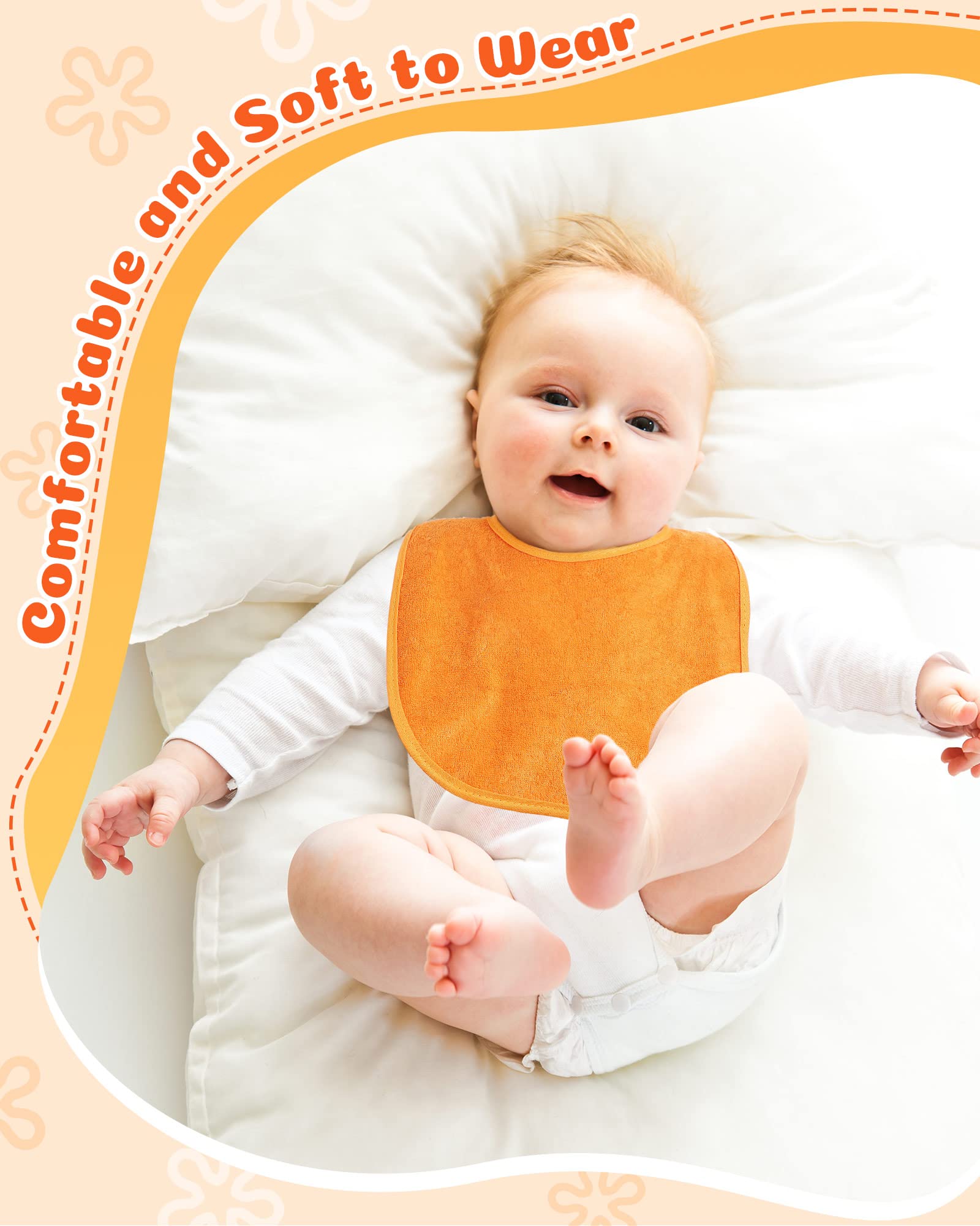 JaGely baby bib machine-washable convenience demonstrated