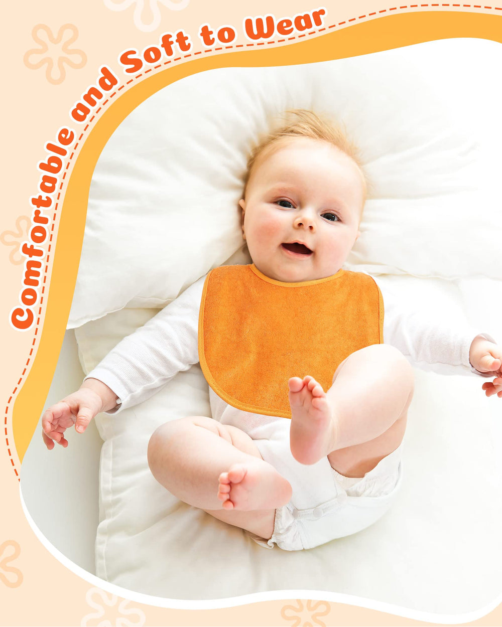JaGely baby bib machine-washable convenience demonstrated