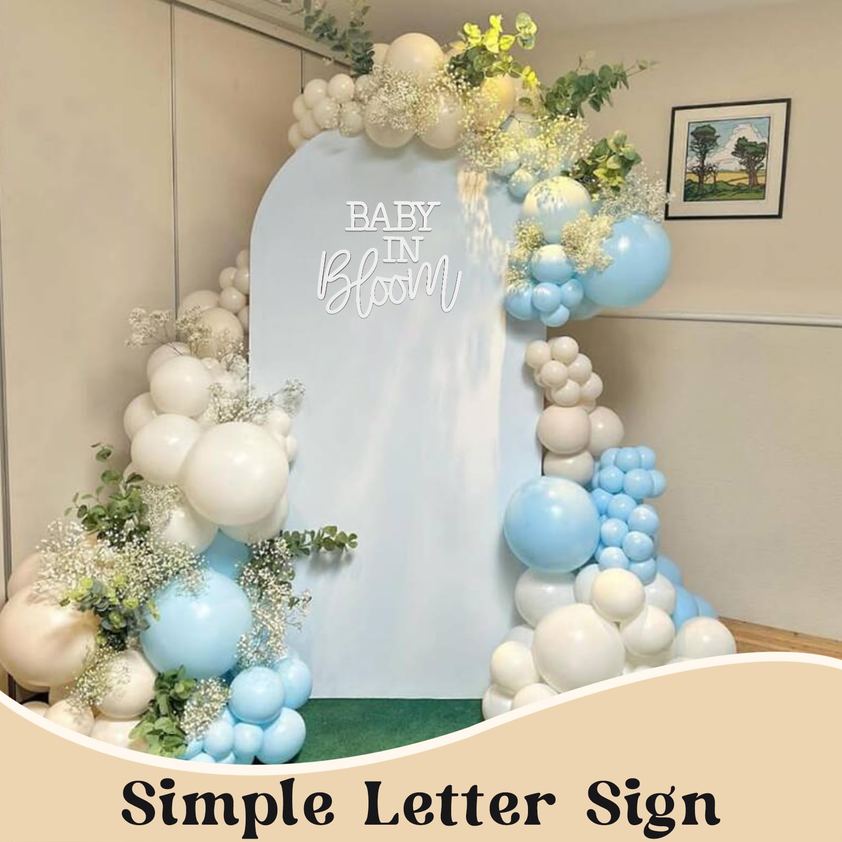 JALANCY foam dots securely attach the sign to walls without damage