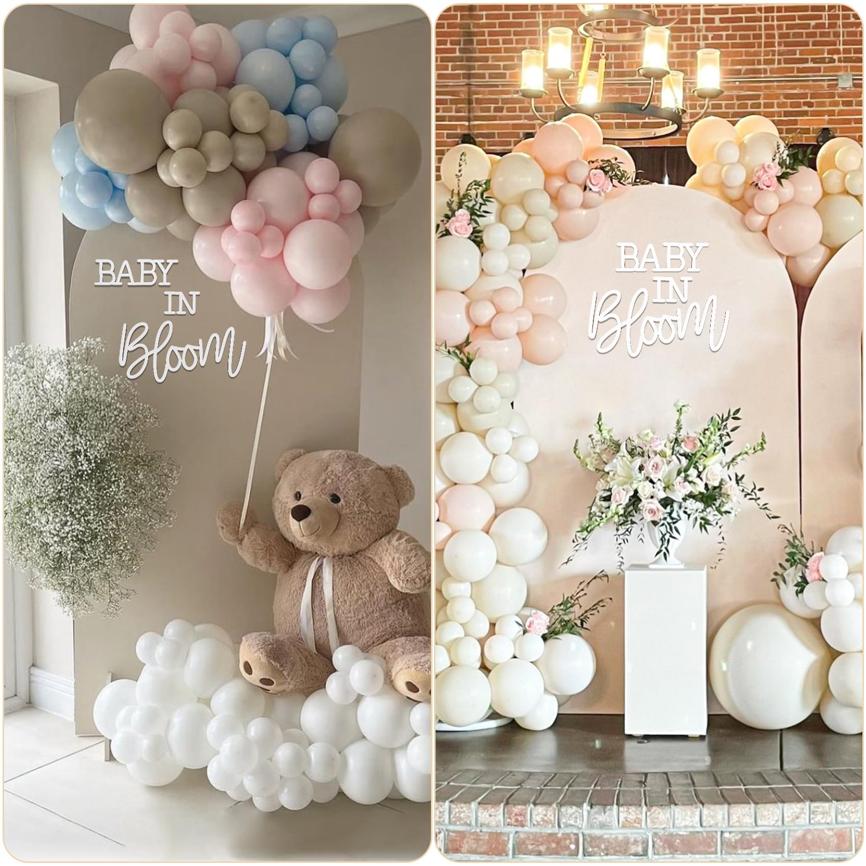 JALANCY Baby in Bloom suits baby showers, gender reveals, and nursery decor for ongoing charm