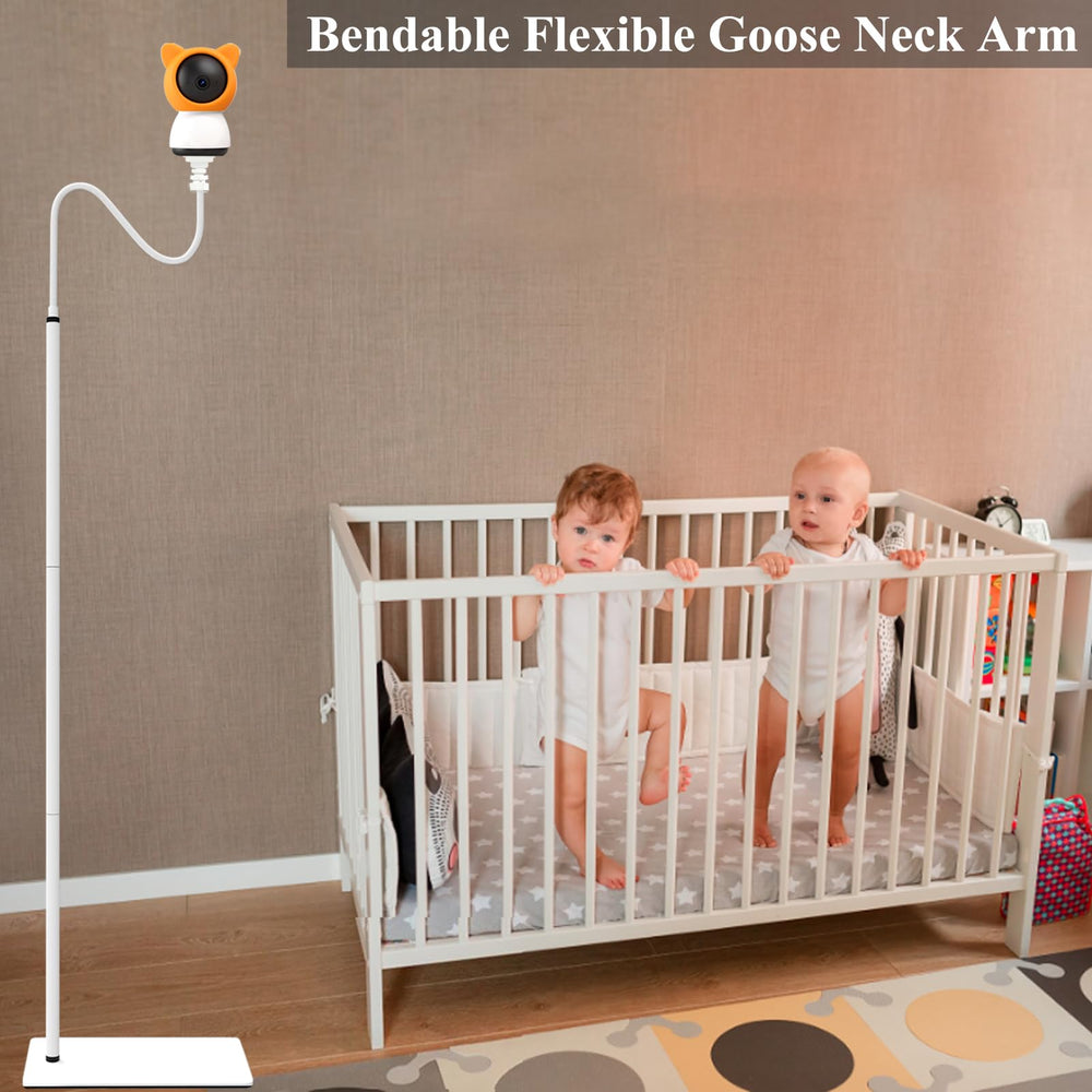 JAMYOK floor stand gooseneck angle with flexible tilt.