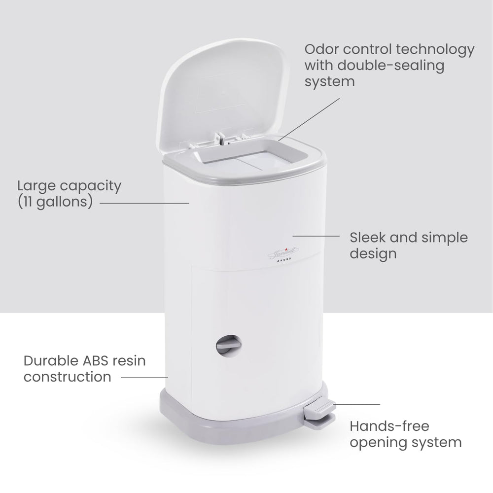 Janibell Akord 330 11-gallon capacity label for extended use.
