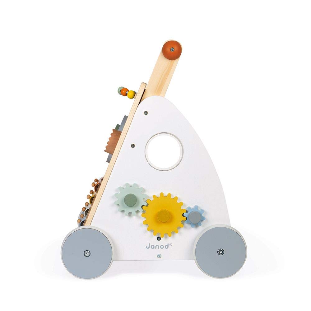 Janod Sweet Cocoon walker wooden construction for durability