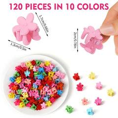 JANYUN flower clip close-up showing bright colors and delicate bloom detail