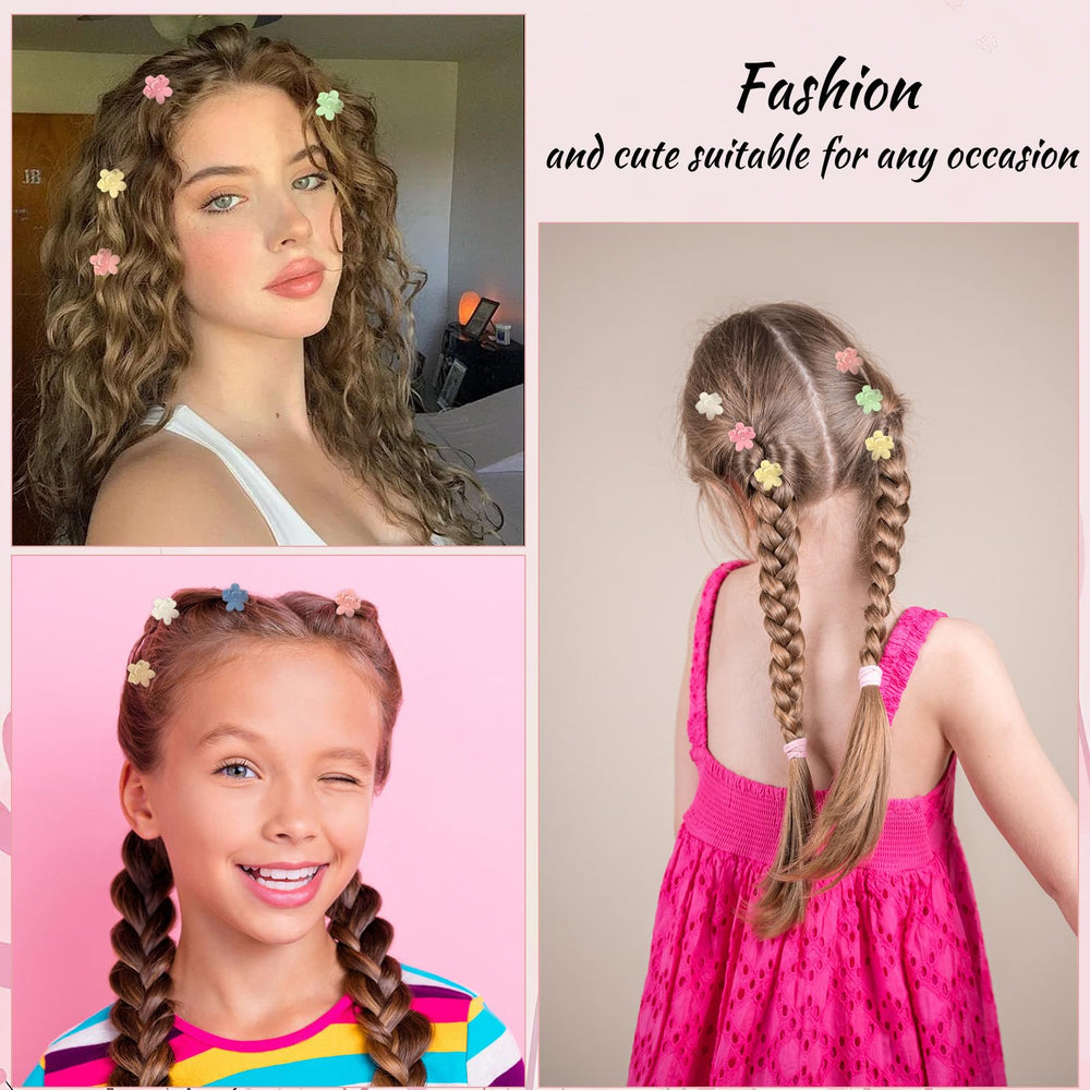 JANYUN mint green charm clip elevates everyday hairstyles.
