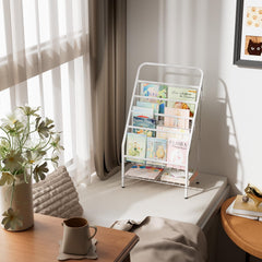 JAQ Kids Bookshelf open-front display showcases book covers to encourage reading