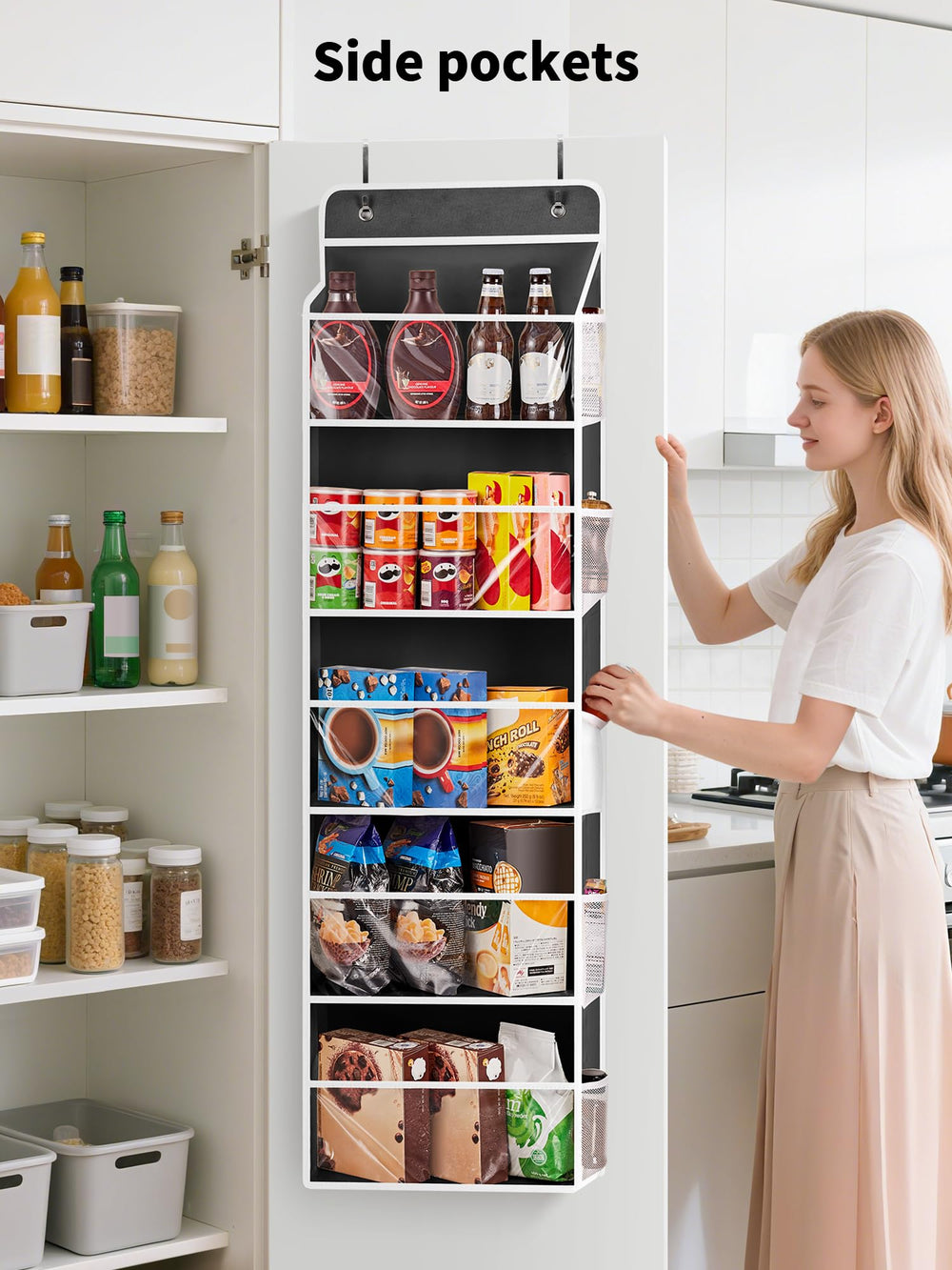 JARLINK bottom cardboard supports heavy loads for stable shelving