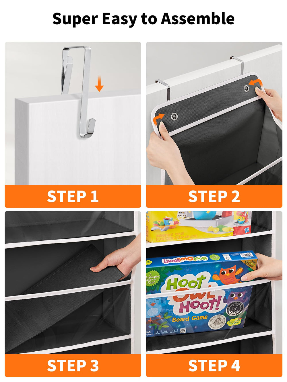 JARLINK easy assembly allows quick setup and immediate organization