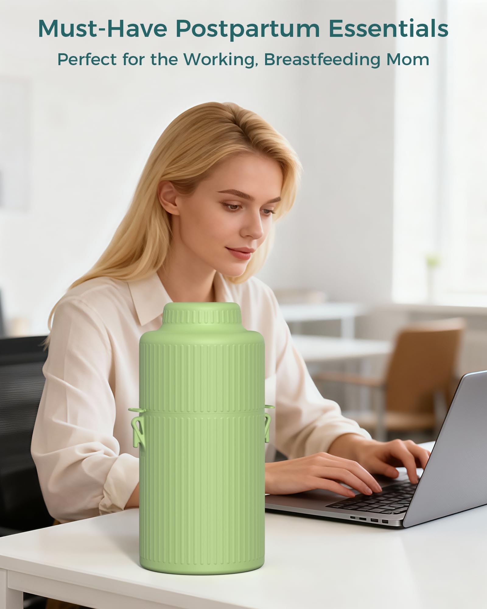Close-up of 360-degree cooling system preserving freshness outdoors