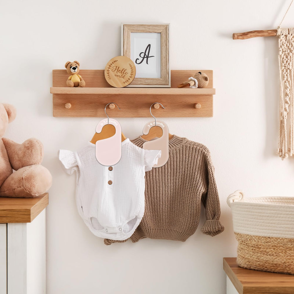 JarThenaAMCS 8-piece set organizes newborn to toddler outfits.