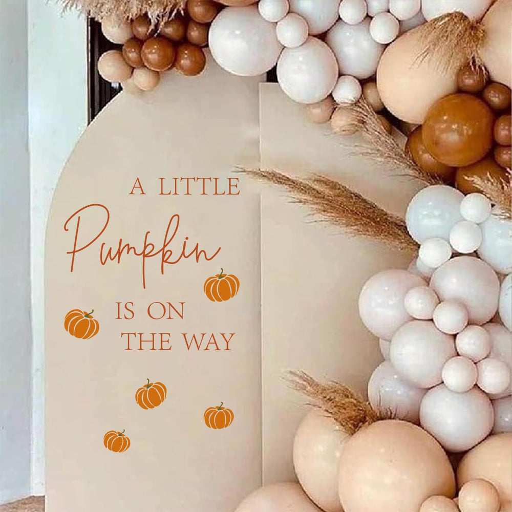JarThenaAMCS boho fall theme wall sticker adds autumn charm to celebrations.