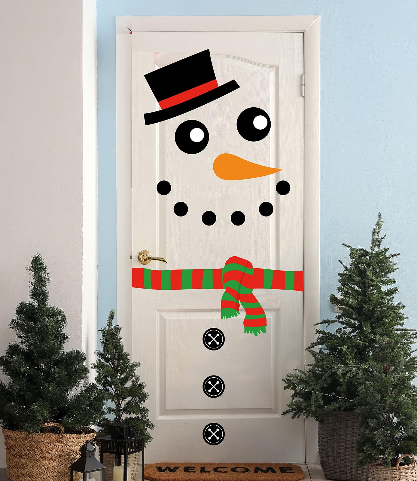 JarThenaAMCS door sticker size 13.8 x 39.4 inches fits doors.