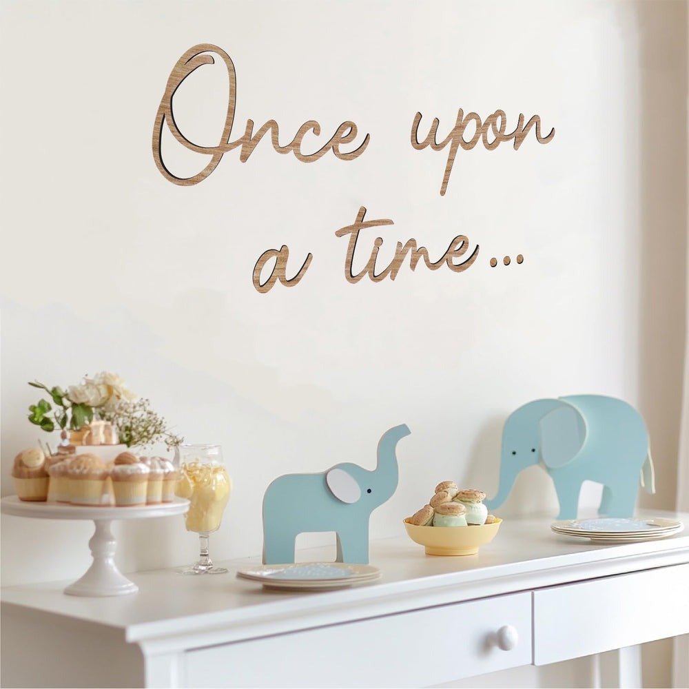 JarThenaAMCS fairytale sign as a birthday party prop adds whimsy to photos
