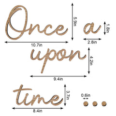 JarThenaAMCS sign reading corner display enhances baby's room with fairy tale flair