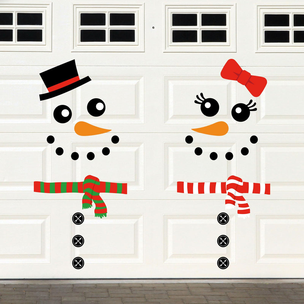 JarThenaAMCS two-sheet set brings cheerful snowman decor to classrooms.
