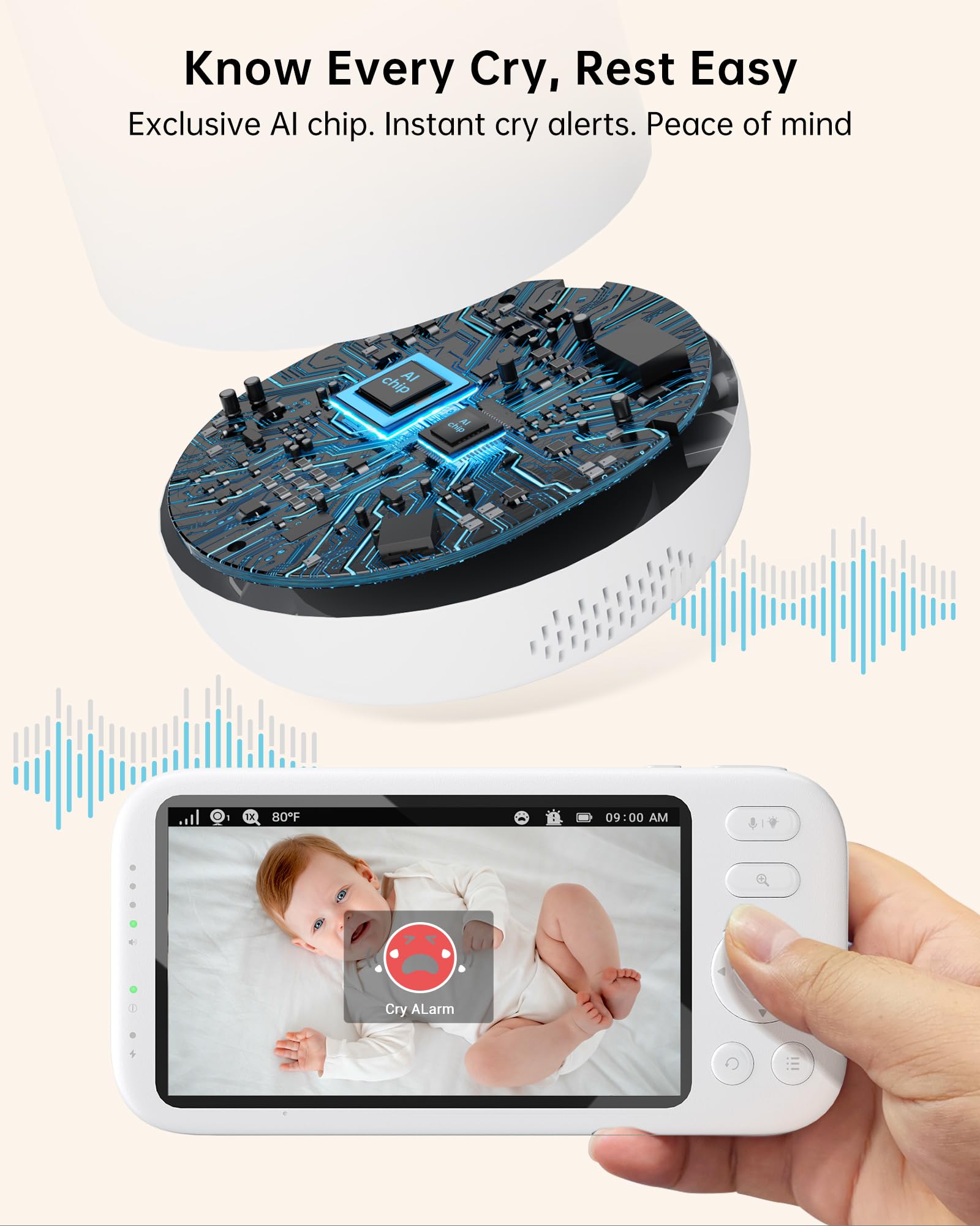 Jartoo no-wifi long-range view keeps you connected at home.
