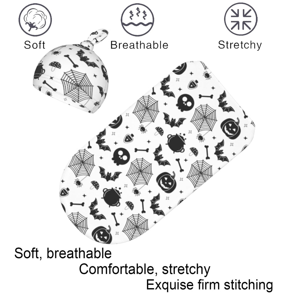 Soft, elastic polyester fabric from Jarverce swaddle provides gentle comfort.