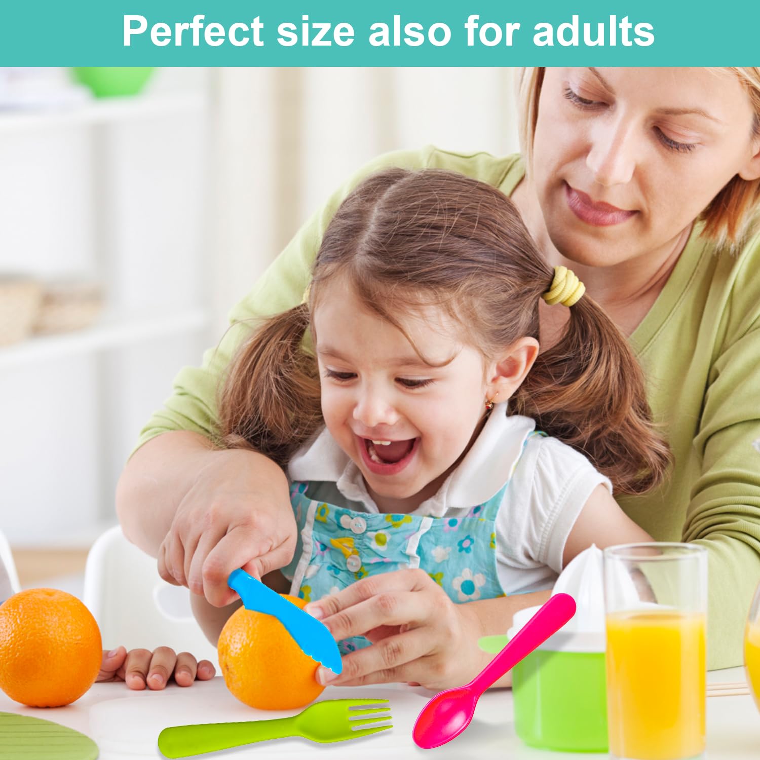 Jawbush lightweight reusable utensils for everyday use