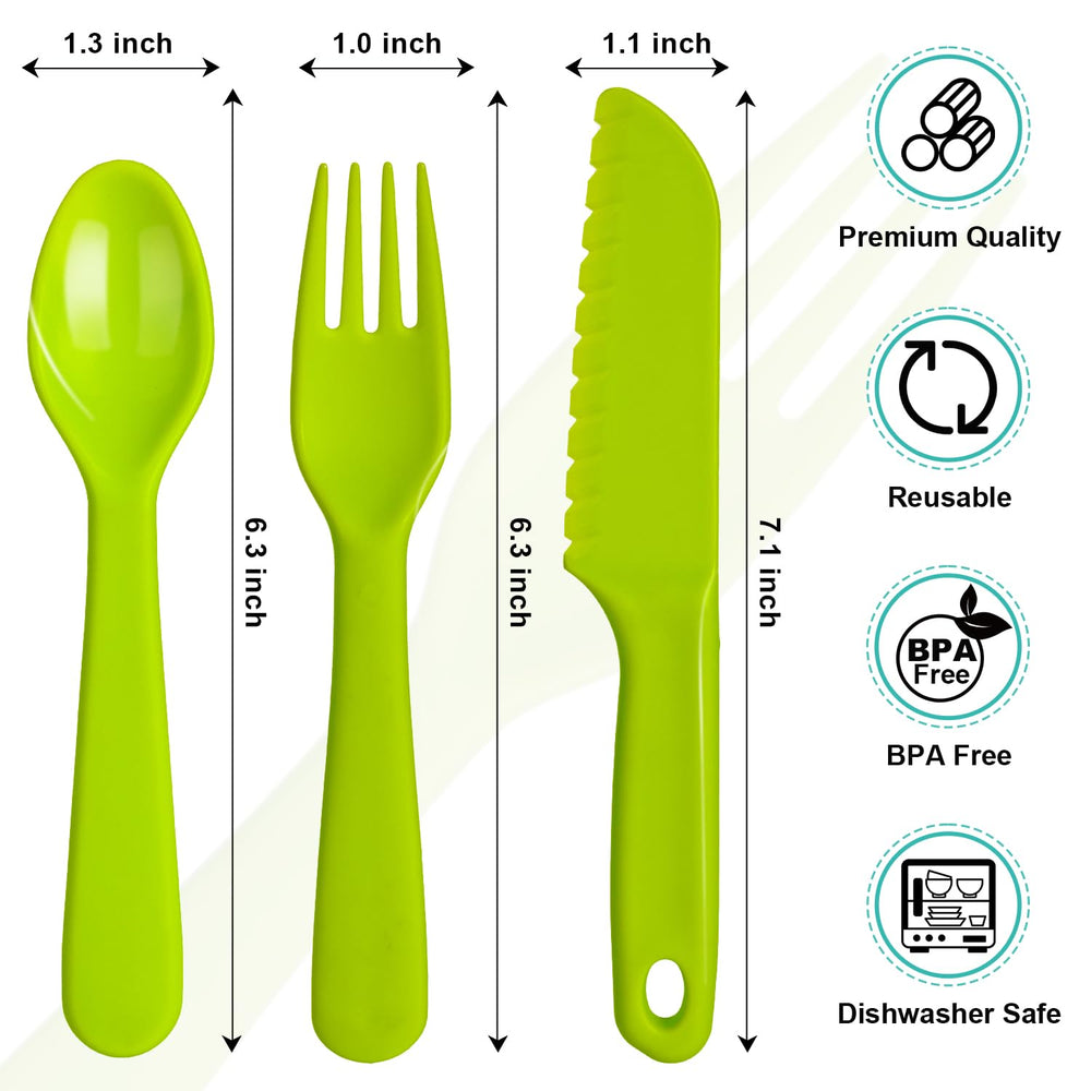 Jawbush travel-friendly cutlery ideal for picnics and school lunches