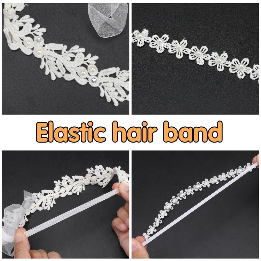 Jawfait headband showing elastic band for secure, mark-free fit