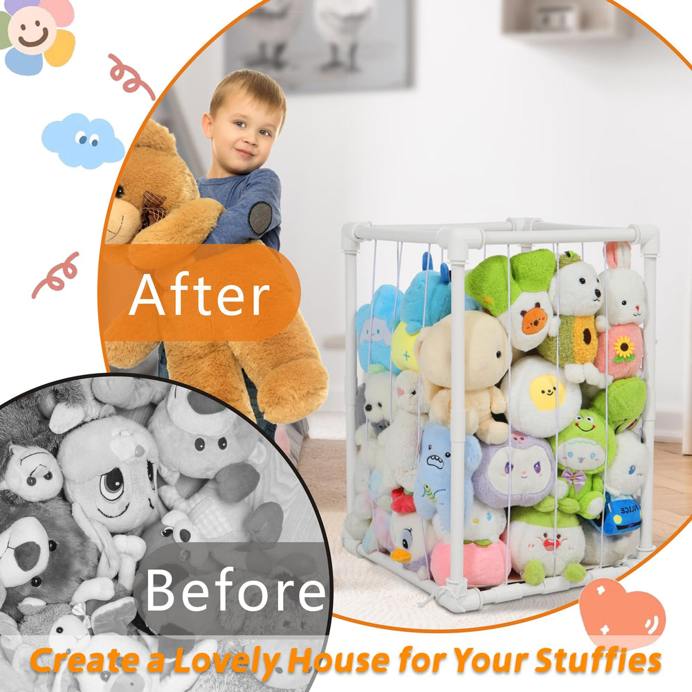 JAWNLITY Thick PVC pipes emphasize durable construction for busy homes