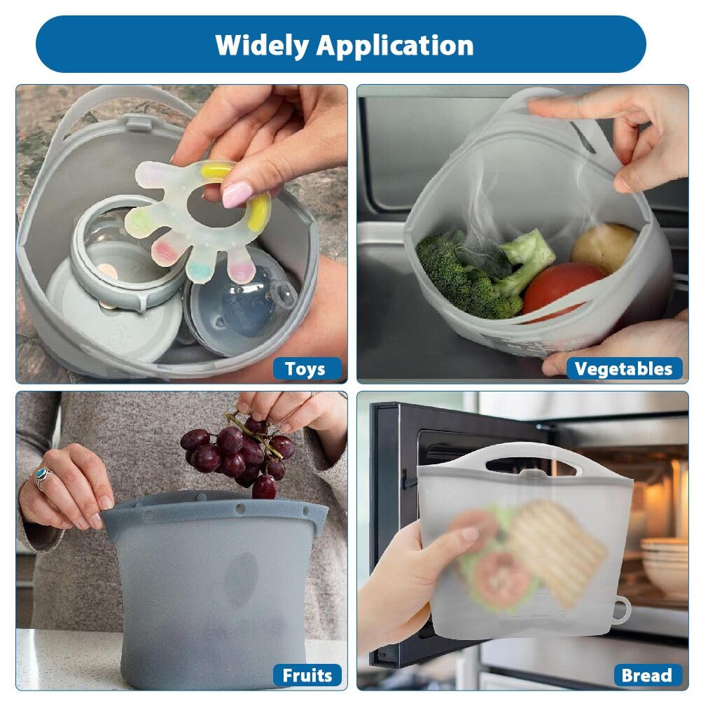 Jaxbo microwave-ready steam bag offers fast, chemical-free cleaning.