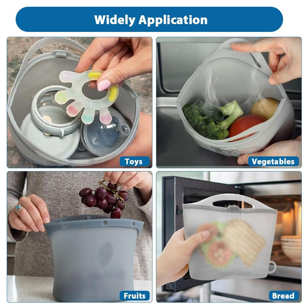 Jaxbo microwave-ready steam bag offers fast, chemical-free cleaning.