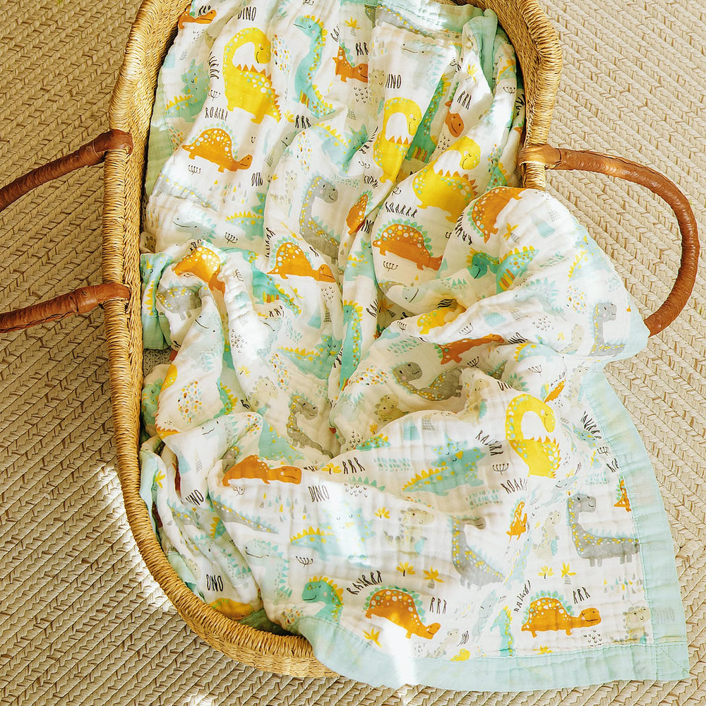 Jay and Ava blanket with durable stitching for everyday toddler use