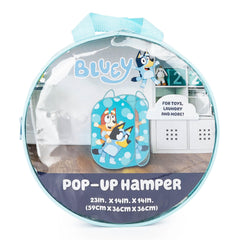 Jay Franco Bluey & Bingo pop-up hamper adds playful decor to kids' room