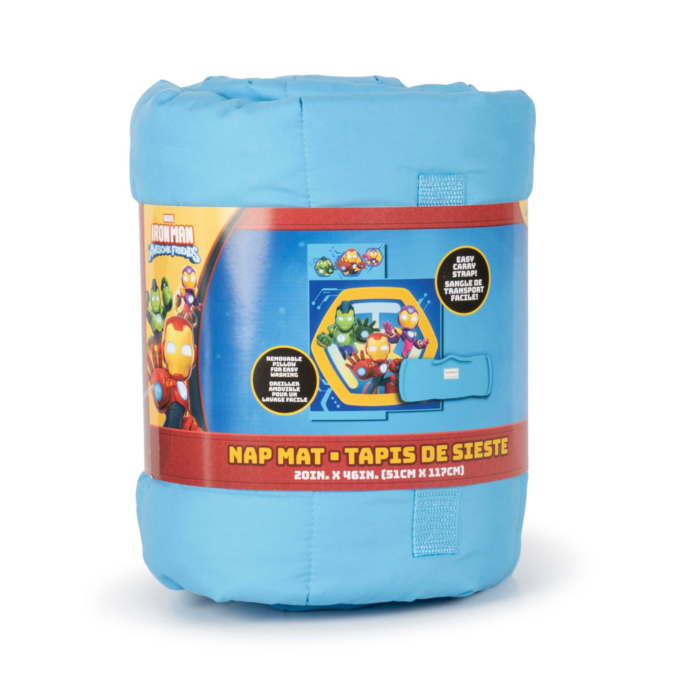 Machine washable care for the Jay Franco Iron Man nap mat