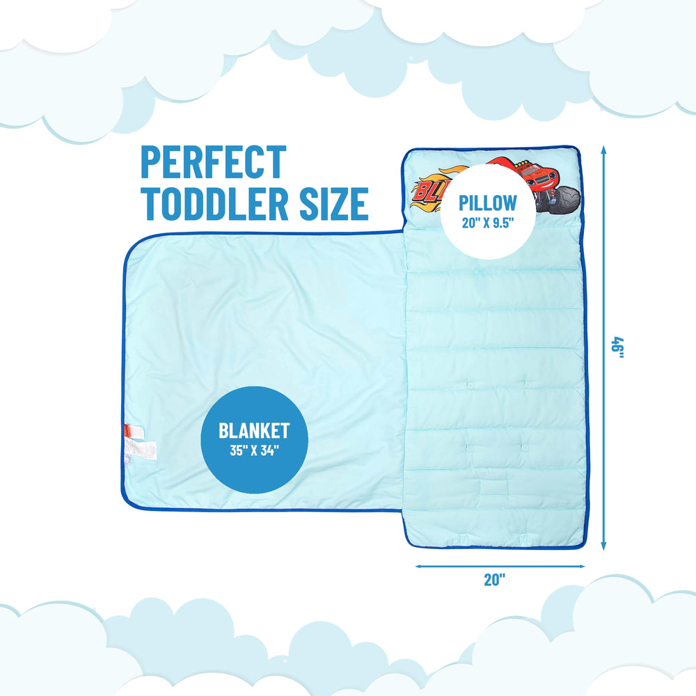 Jay Franco nap mat blanket in soft microfiber fabric for gentle warmth