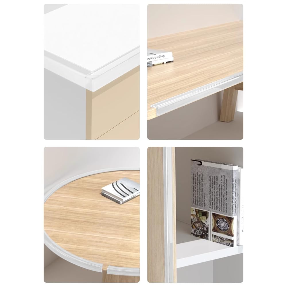 JBFadzmat Jinbaofa silicone edge bumper on wood table for safer surfaces
